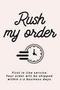 Rush My Order